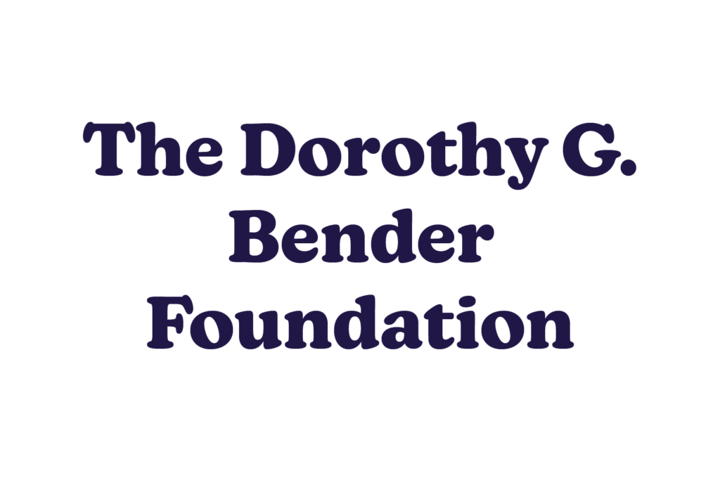 The Dorothy G. Bender Foundation Logo