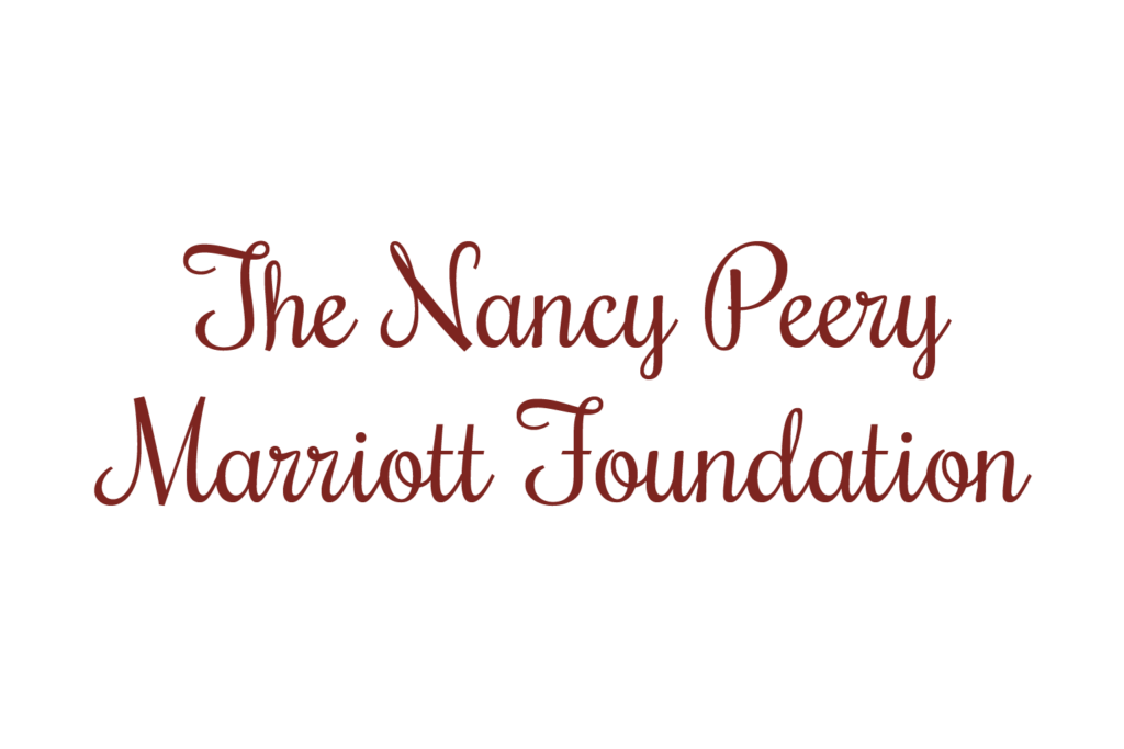 The Nancy Peery Marriott Foundation Logo